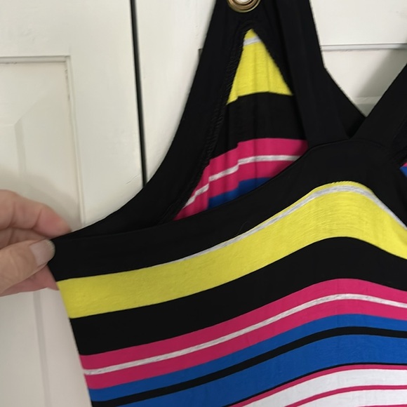 Spense Large Striped Long Dress - Picture 5 of 8